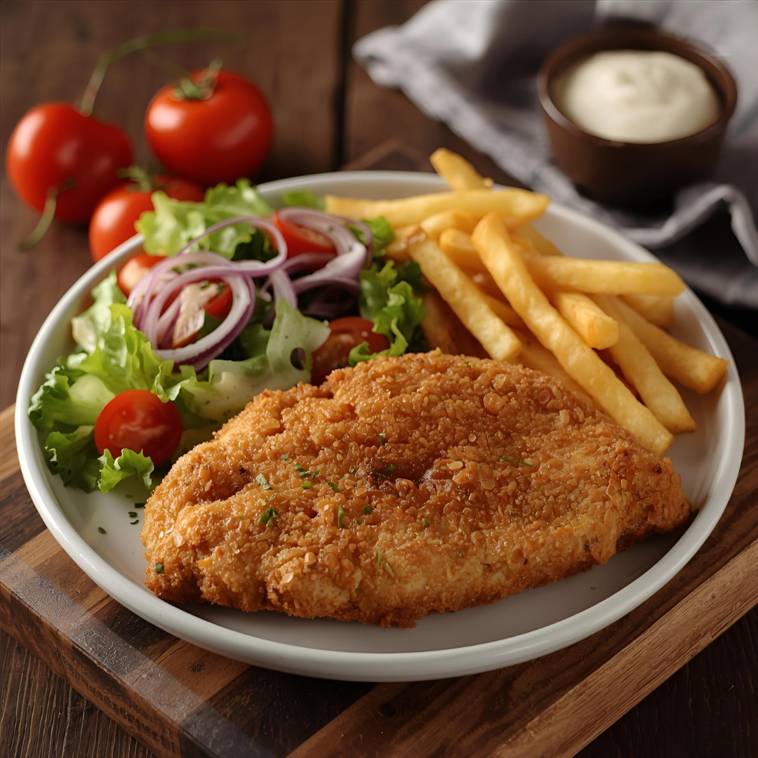 schweineschnitzel paniert